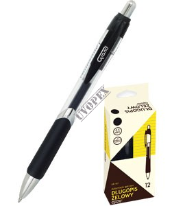 Długopis żelowy automatyczny czarny Grand GR-161