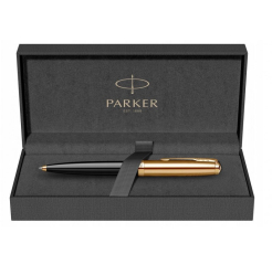 Długopis Parker 51 Deluxe Black GT, 18K
