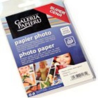 Papier photo glossy 200g dwustronny 25 ark. A4