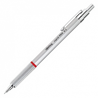 Ołówek automatyczny Rotring Rapid Pro Srebrny 0,5 mm