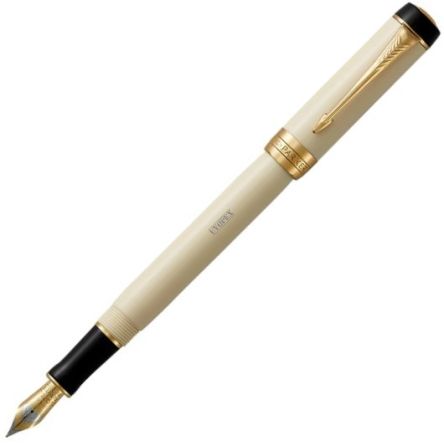 Pióro wieczne Parker Duofold Ivory & Black GT