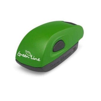 Pieczątka kieszonkowa Stamp Mouse 30 Green Line - płytka tekstu 18x47 mm