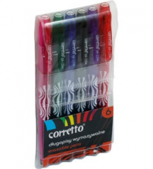 Długopis wymazywalny 6 kolorów Corretto GR-1204