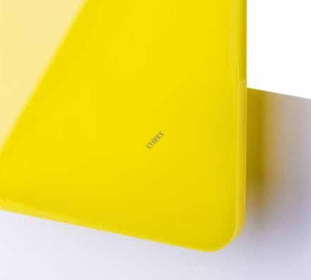 TroGlass Color Gloss żółty półprzezroczysty grubość 3mm