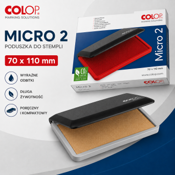 Poduszka tuszująca do stempli Micro-2 (70x110 mm)