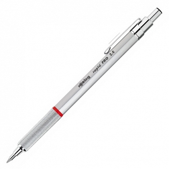 Ołówek automatyczny Rotring Rapid Pro Srebrny 2,0 mm