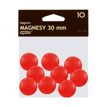Magnes 30mm GRAND czerwony