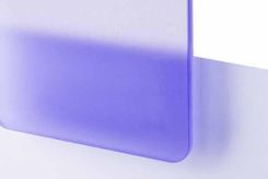 TroGlass Frosted liliowy grubość 3mm
