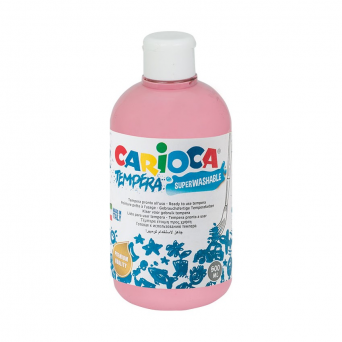 Farba tempera różowa 500 ml Carioca