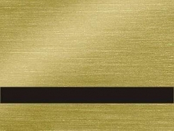 Laminat grawerski złoty szczotkowany/czarny 1,6mm LZ-990-016A