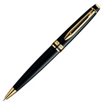 Długopis Waterman Expert czarny GT