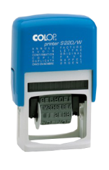 Pieczątka z hasłami Printer S220/W - wysokość tekstu 4mm