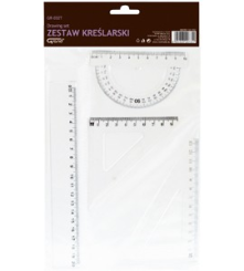 Zestaw geometryczny transparent GR-032T