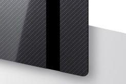 Folia grawerska  CARBON/CZARNY 610X305 mm TROLASE FOIL