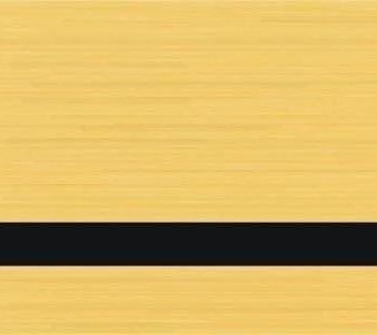 Laminat grawerski wewnętrzny złoty szczotkowany/czarny 0,8mm LZ-990-008
