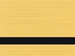 Laminat grawerski wewnętrzny złoty szczotkowany/czarny 0,8mm LZ-990-008