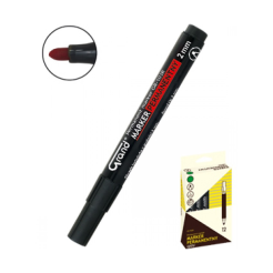 Marker permanentny czarny okrągła końcówka 12 szt. GRAND GR-103R