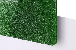  TroGlass Glitter zielony 3mm