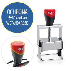 Pieczątka szkieletowa metalowa Expert Line 3600 - płytka tekstu 58x37 mm