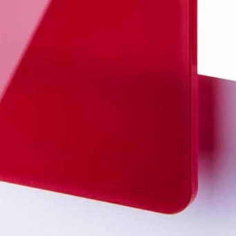 TroGlass Color Gloss karminowy półprzezroczysty grubość 3mm