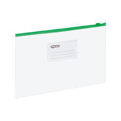 Koperta z zamkiem strunowym A5 EC007B GRAND zielona