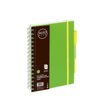 Kołobrulion A5 100 kartek zielony kratka Grand NOTObook