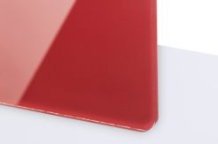 TroGlass Reverse błyszczący/czerwony TG4-600 grubość 3mm