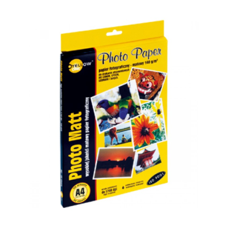 Papier fotograficzny A4 matowy 140g 50 arkuszy (4M140)