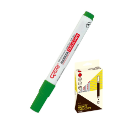 Marker tablicowy zielony 12 szt. GRAND GR-003