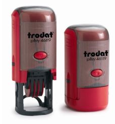 Pieczątka datownik Trodat Printy 46119 - płytka tekstu Ø19 mm