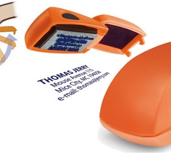 Pieczątka kieszonkowa Stamp Mouse 20 - płytka tekstu 14x38 mm