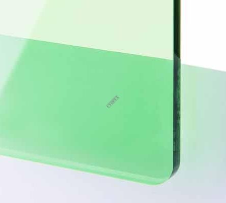 TroGlass Color Gloss zielony transparentny grubość 3mm