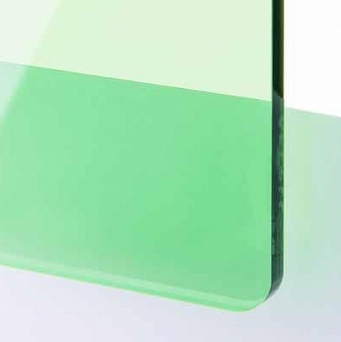 TroGlass Color Gloss zielony transparentny grubość 3mm
