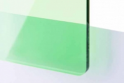 TroGlass Color Gloss zielony transparentny grubość 3mm