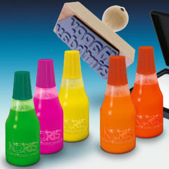 Tusz fluoryzujący w świetle UV, do stosowania na papierze i skórze Noris 117 UV 25ml