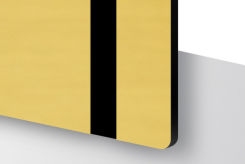 Laminat grawerski TroLase Metallic europejski złoty/czarny 1,6mm LMT754-206