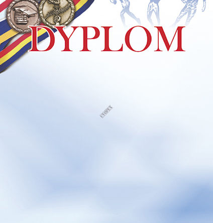 Dyplom Olimpiada A4
