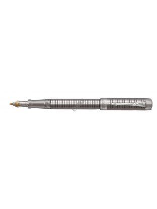 Pióro wieczne Parker Duofold Prestige Ruthenium Chiselled CT