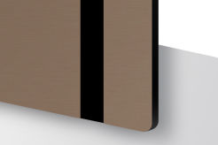 Laminat grawerski TroLase Metallic szczotkowany głęboki brąz/czarny 1,6mm LMT884-206