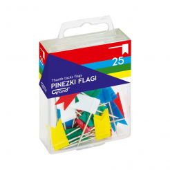 Pinezki flaga GRAND 25 szt.