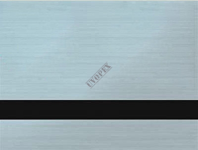 Laminat grawerski srebrny szczotkowany/czarny 1,6mm LZ-991-016A