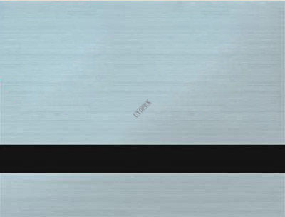 Laminat grawerski srebrny szczotkowany/czarny 1,6mm LZ-991-016A