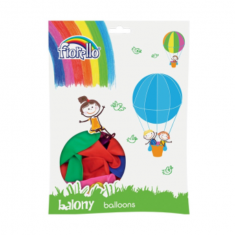 Balon 10" pastel MIX kolorów Fiorello