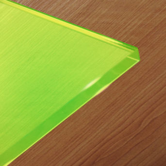 Pleksi fluo zielone 3mm