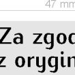 Polan 3s Compact - płytka tekstu 48x19 mm (pieczątka automatyczna) - 8