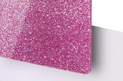TroGlass Glitter różowy 3mm