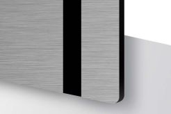 Laminat grawerski TroLase Metallic Plus Świetlisty Nikiel/Czarny 1,6mm LMT+364-206