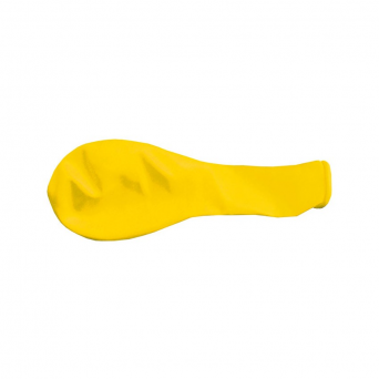 Balon 10" metal żółty jasny Fiorello