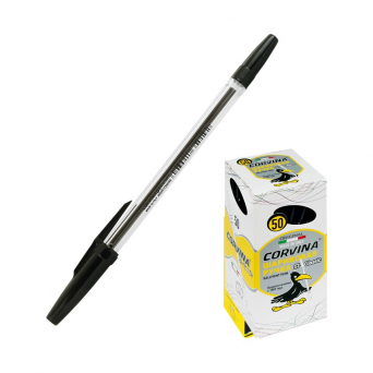 Długopis 0,7mm czarny Corvina 51 (40383/01) 50 szt.