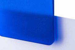 TroGlass Frosted niebieski grubość 3mm